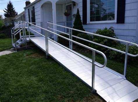 aluminum stair and ramp fabrication|aluminum ramps manufacturers.